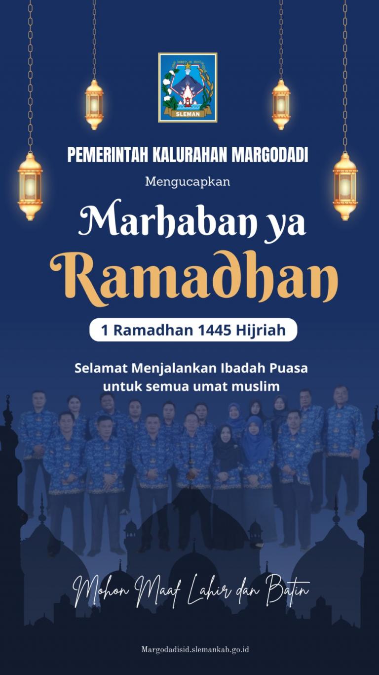 gambar_ PEMERINTAH KALURAHAN MARGODADI MENGUCAPKAN SELAMAT MENUNAIKAN IBADAH PUASA 1445 H